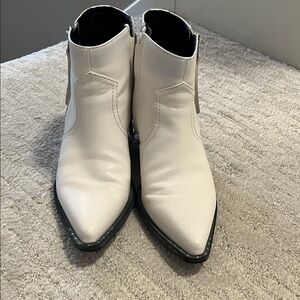 Circus by Sam Edelman White Ankle Booties